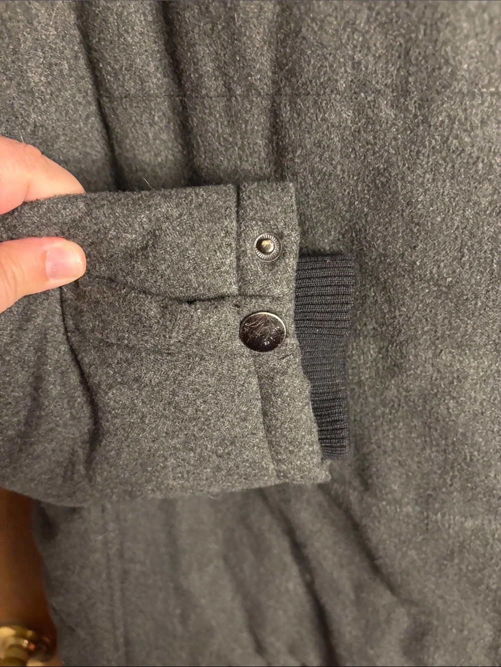 Apt. 9 Men's Dark Gray Quilted Puffer Jacket